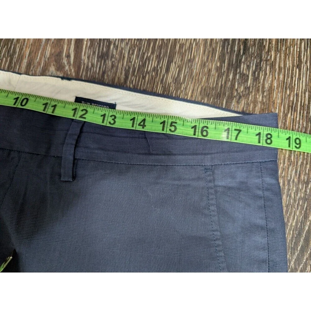 J.Crew Mens 36x30 Bedford Slim Fit Flat Front Cotton Dress‎ Pants Trousers 103